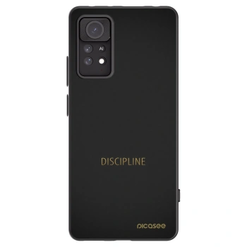 Picasee Xiaomi Redmi Note 11 Pro 5G Hülle - Schwarzes Silikon - Discipline