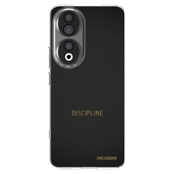 Picasee Honor 90 5G Hülle - Transparentes Silikon - Discipline