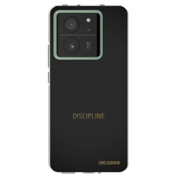Picasee Xiaomi 13T Pro Hülle - Transparentes Silikon - Discipline