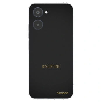 Picasee Realme 10 4G Hülle - Transparentes Silikon - Discipline