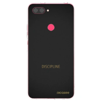 Picasee Xiaomi Mi 8 Lite Hülle - Transparentes Silikon - Discipline