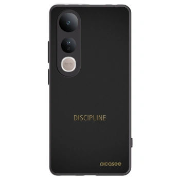 Picasee Vivo V50 Lite 5G Hülle - Schwarzes Silikon - Discipline