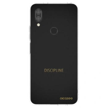 Picasee Xiaomi Redmi 7 Hülle - Transparentes Silikon - Discipline