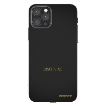 Picasee Apple iPhone 11 Pro Hülle - Transparentes Silikon - Discipline