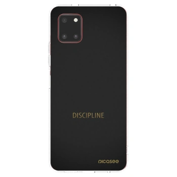 Picasee Samsung Galaxy Note 10 Lite N770F Hülle - Transparentes Silikon - Discipline