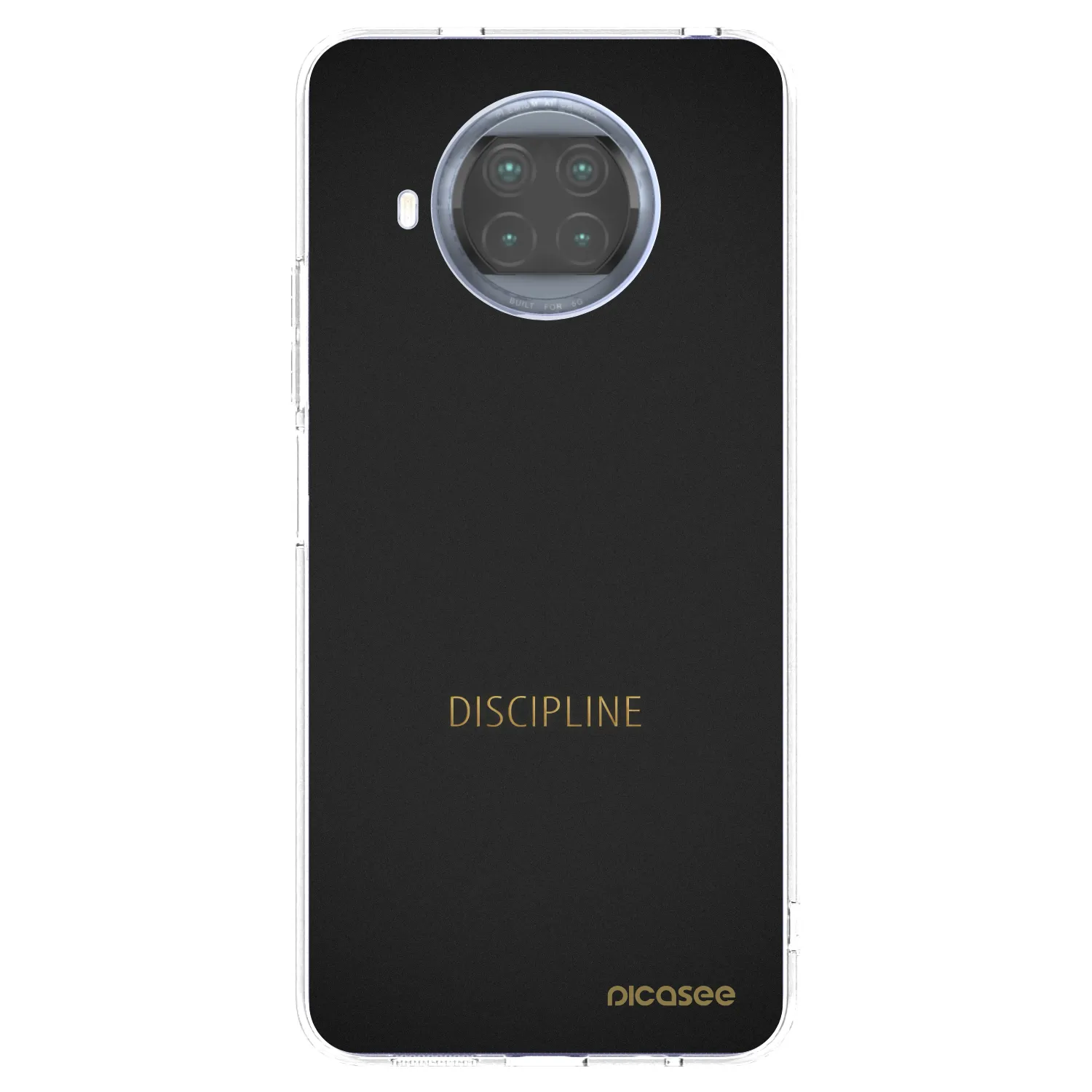 Picasee Xiaomi Mi 10T Lite Hülle - Transparentes Silikon - Discipline