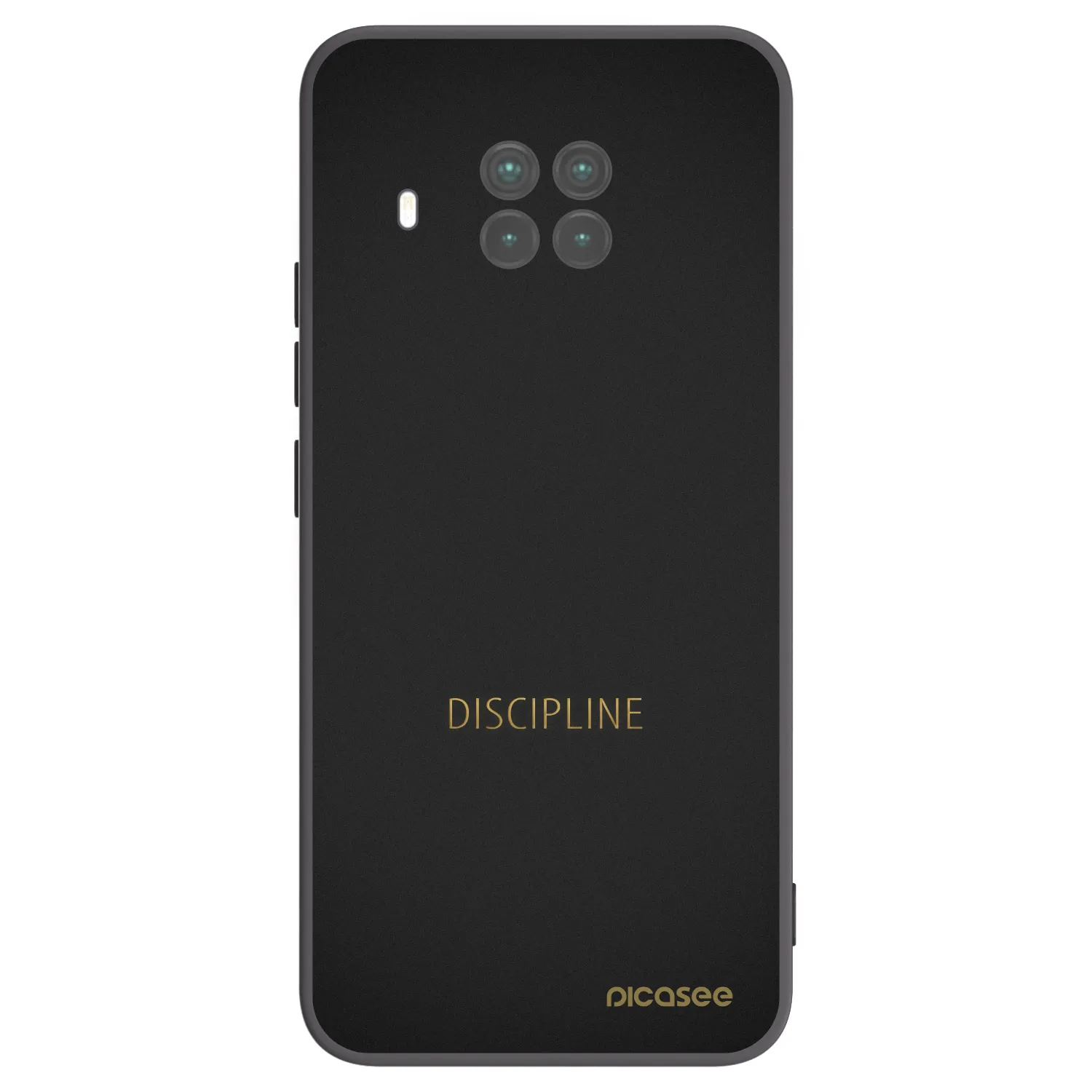 Picasee Xiaomi Mi 10T Lite Hülle - Schwarzes Silikon - Discipline