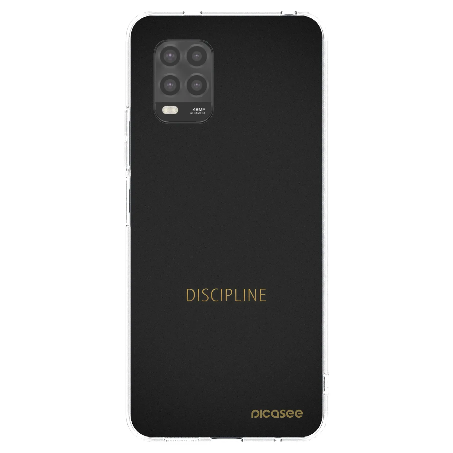 Picasee Xiaomi Mi 10 Lite Hülle - Transparentes Silikon - Discipline