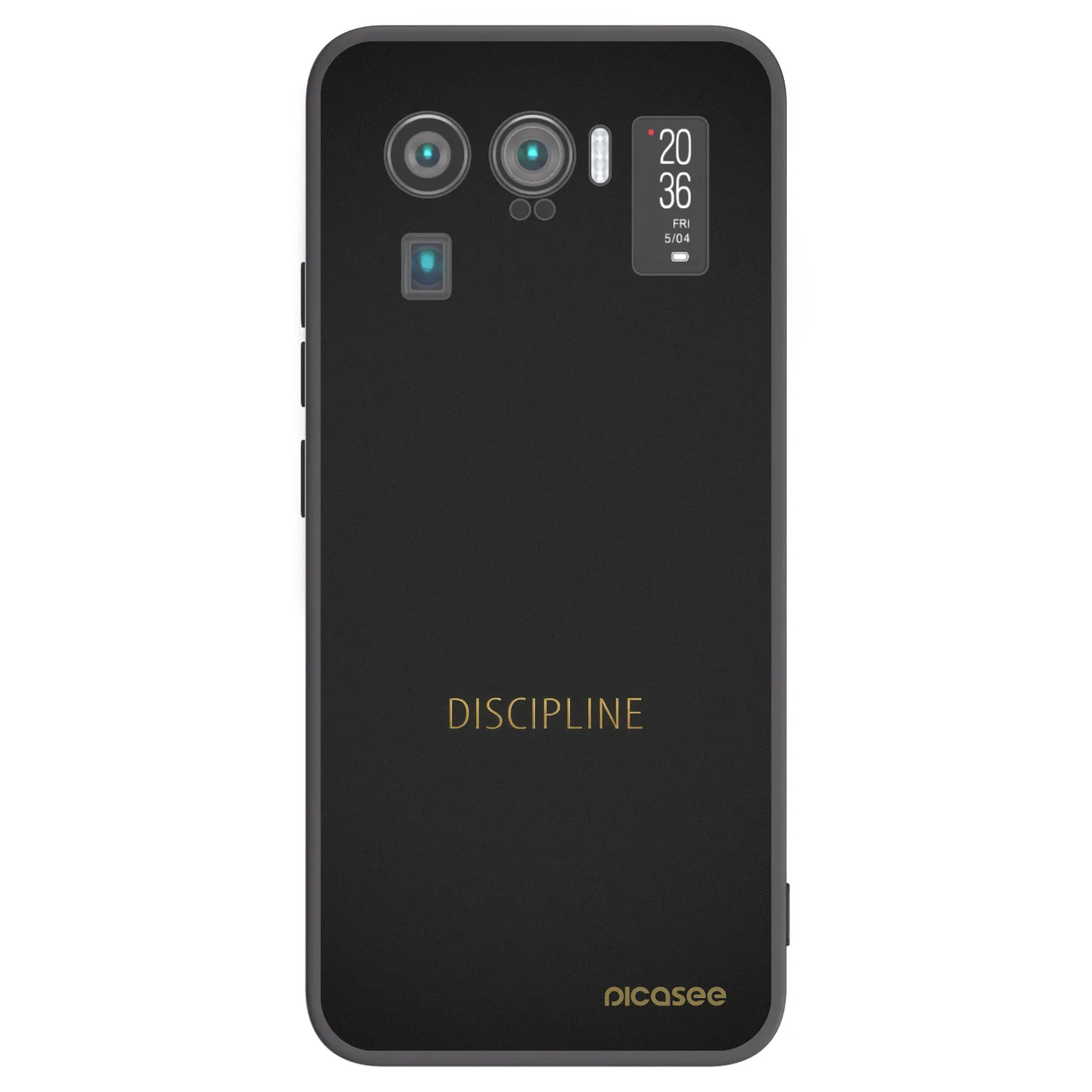 Picasee Xiaomi Mi 11 Ultra Hülle - Schwarzes Silikon - Discipline