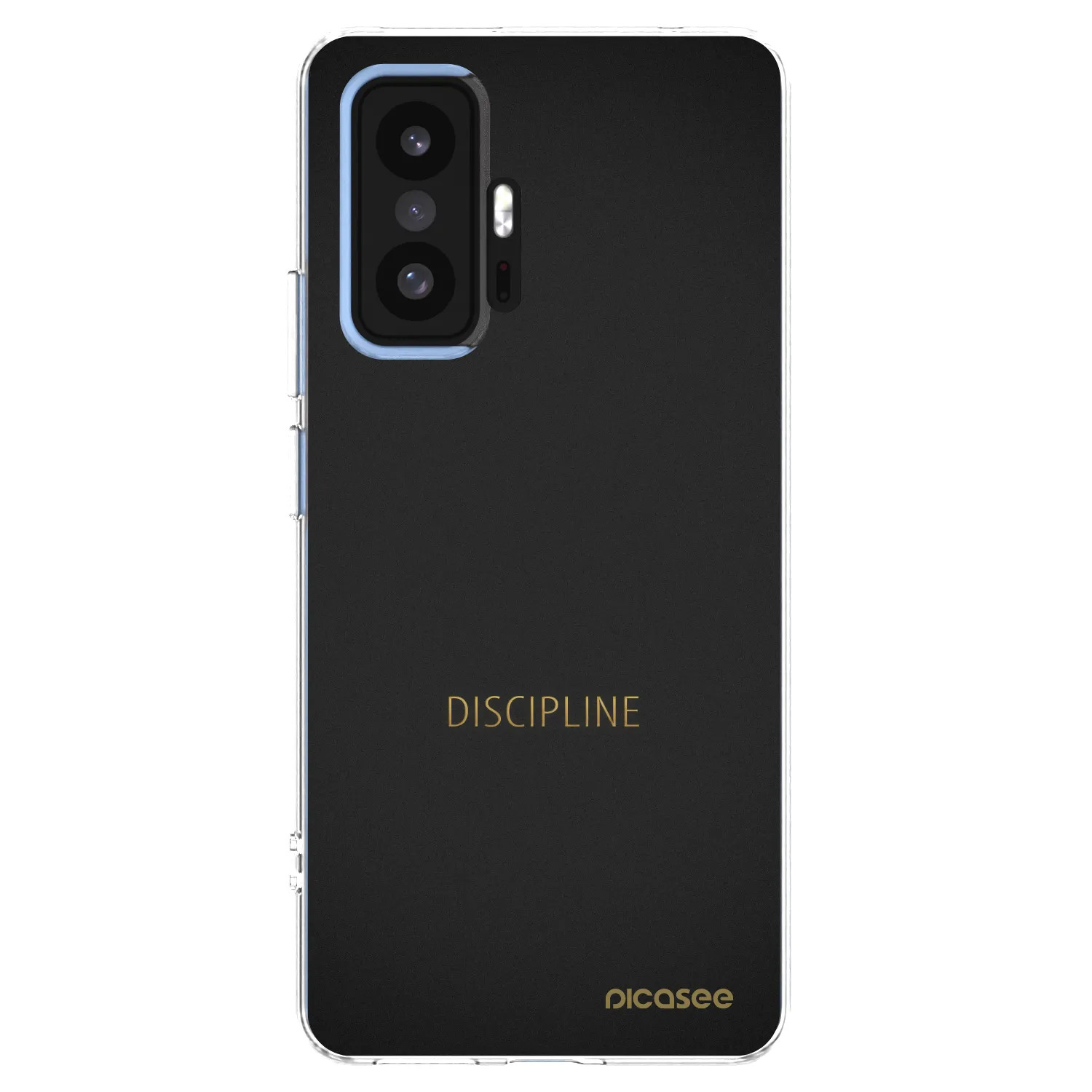 Picasee Xiaomi 11T Hülle - Transparentes Silikon - Discipline