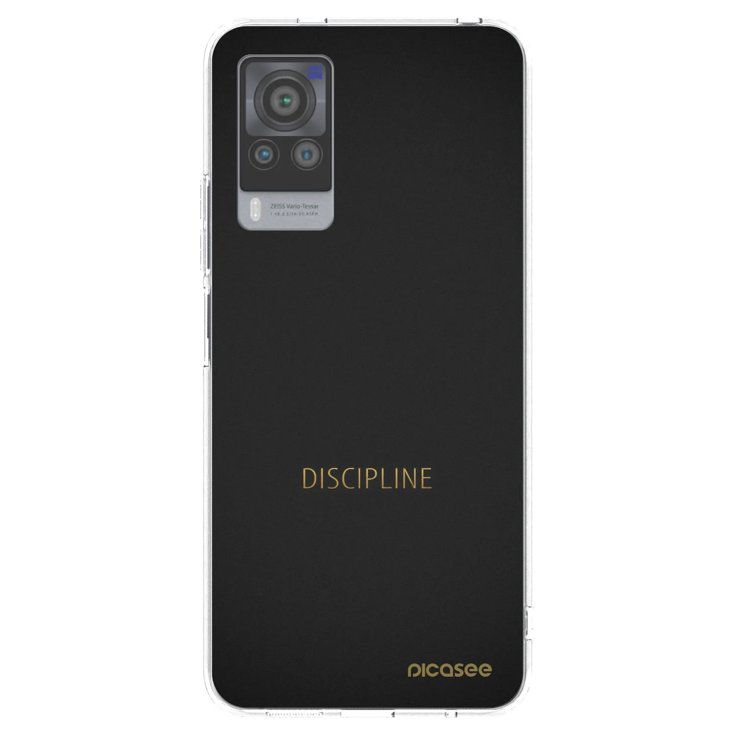 Picasee Vivo X60 Pro 5G Hülle - Transparentes Silikon - Discipline