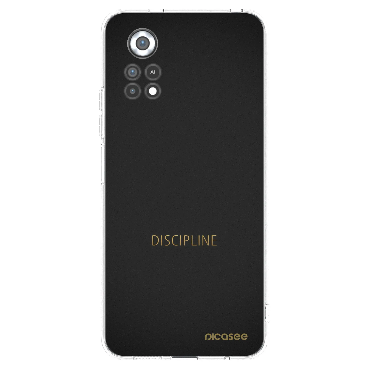 Picasee Xiaomi Poco X4 Pro 5G Hülle - Transparentes Silikon - Discipline