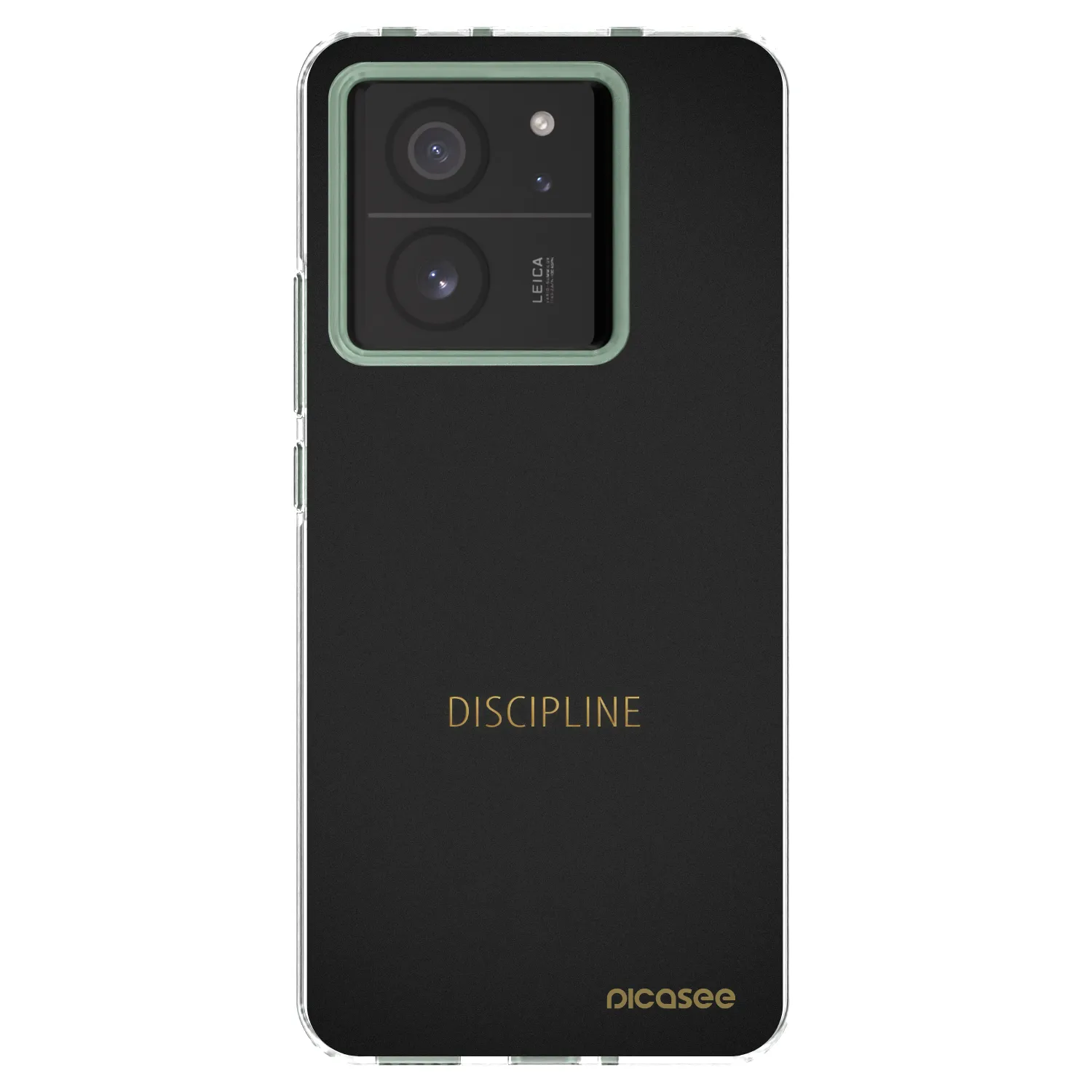 Picasee Xiaomi 13T Hülle - Transparentes Silikon - Discipline