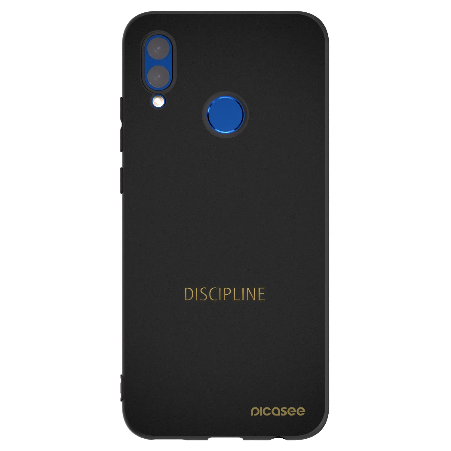 Picasee Honor 10 Lite Hülle - Schwarzes Silikon - Discipline