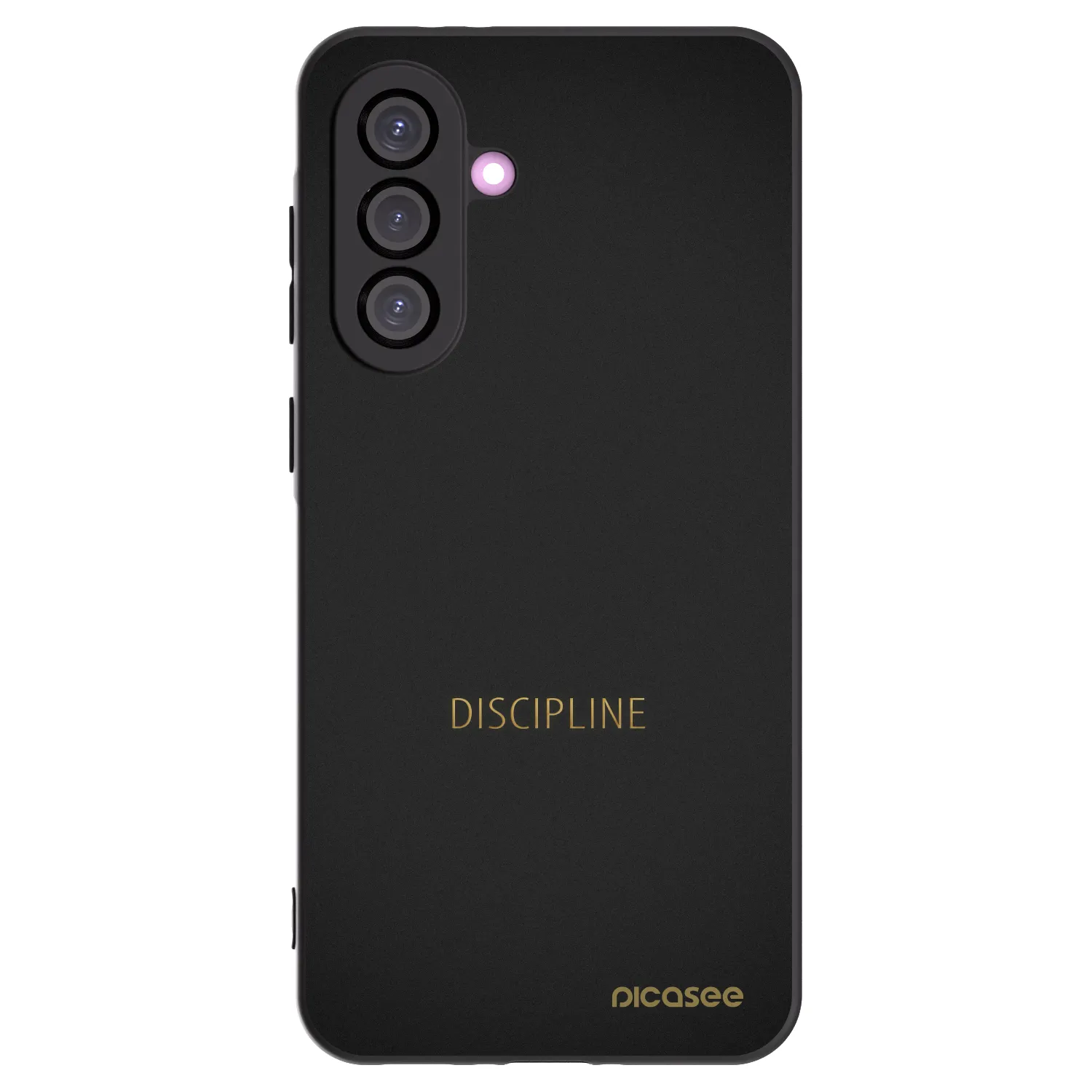 Picasee Samsung Galaxy A56 5G A566B Hülle - Schwarzes Silikon - Discipline