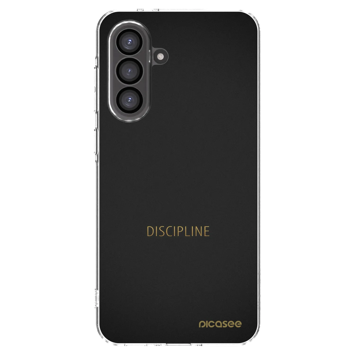 Picasee Samsung Galaxy A56 5G A566B Hülle - Transparentes Silikon - Discipline
