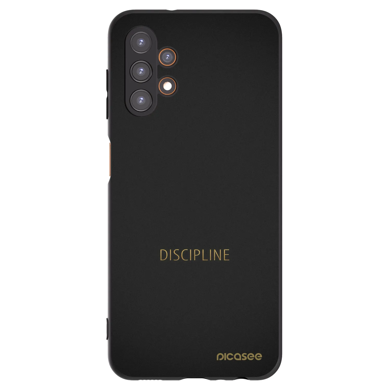 Picasee Samsung Galaxy A13 5G Hülle - Schwarzes Silikon - Discipline
