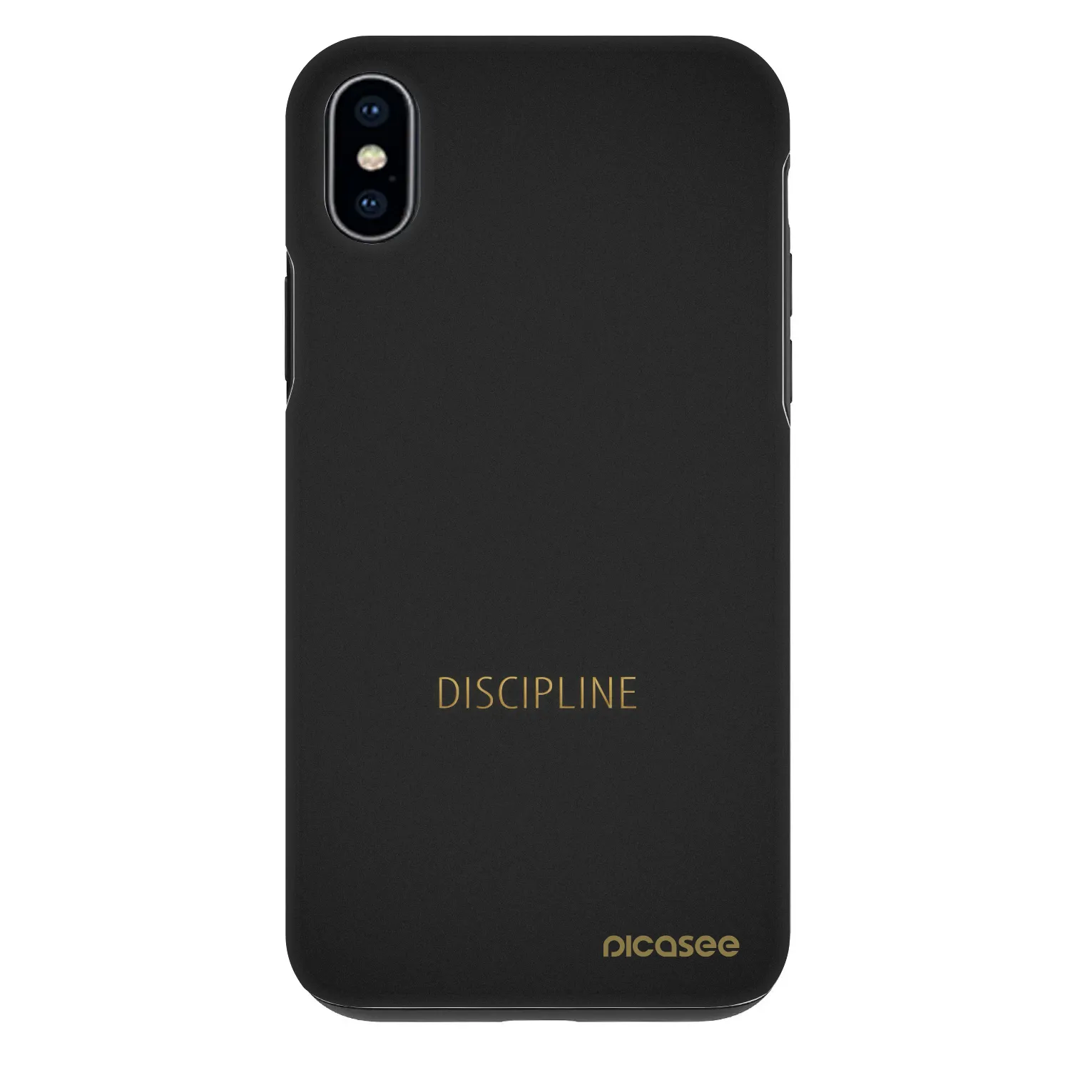 Picasee Fashion Case für Apple iPhone XS Max - Discipline