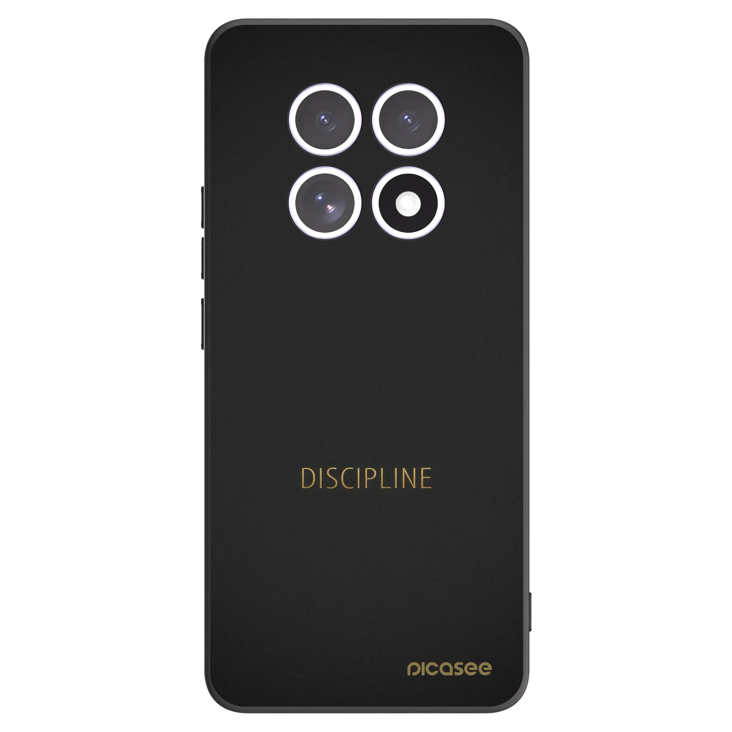 Picasee Xiaomi Redmi Note 15 5G Hülle - Schwarzes Silikon - Discipline