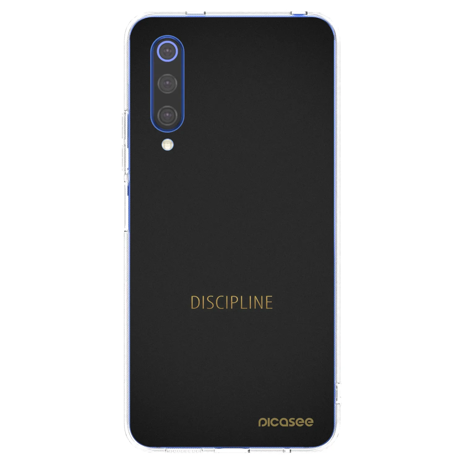 Picasee Xiaomi Mi 9 SE Hülle - Transparentes Silikon - Discipline