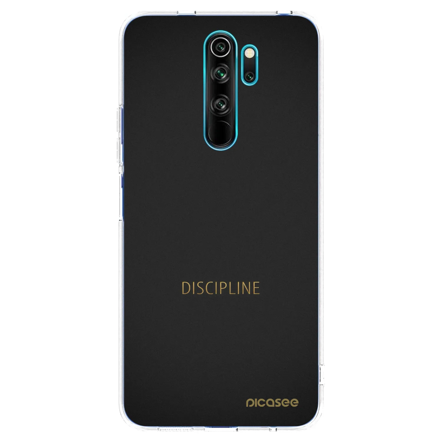 Picasee Xiaomi Redmi Note 8 Pro Hülle - Transparentes Silikon - Discipline