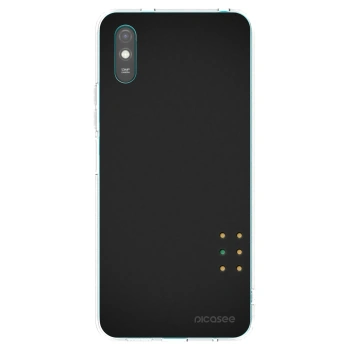 Picasee Xiaomi Redmi 9A Hülle - Transparentes Silikon - Pulse