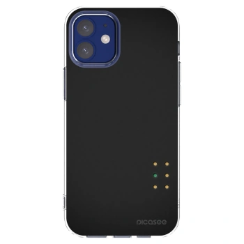 Picasee Apple iPhone 12 mini Hülle - Transparentes Silikon - Pulse