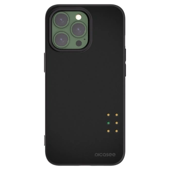 Picasee Apple iPhone 13 Pro Hülle - Schwarzes Silikon - Pulse