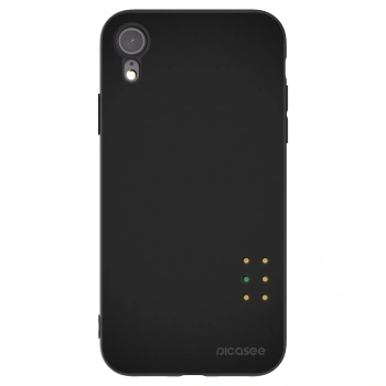 Picasee Apple iPhone XR Hülle - Schwarzes Silikon - Pulse