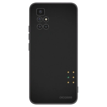 Picasee Xiaomi Redmi 10 Hülle - Schwarzes Silikon - Pulse
