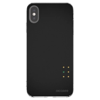 Picasee Apple iPhone XS Max Hülle - Transparentes Silikon - Pulse