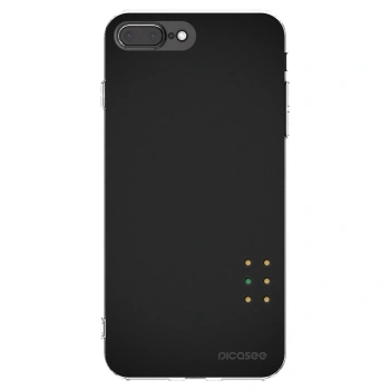 Picasee Apple iPhone 7 Plus Hülle - Transparentes Silikon - Pulse
