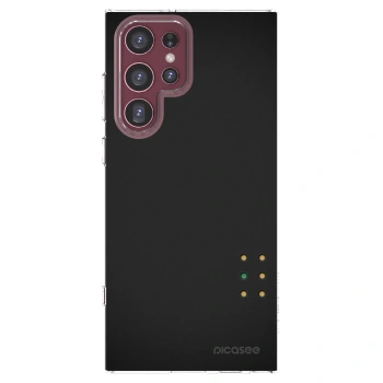Picasee Samsung Galaxy S22 Ultra 5G Hülle - Transparentes Silikon - Pulse