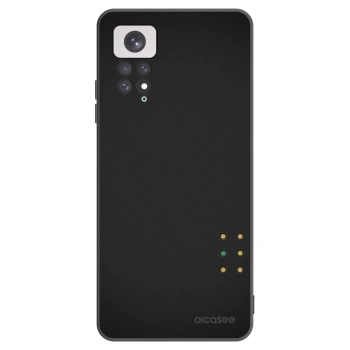 Picasee Xiaomi Redmi Note 11 Hülle - Schwarzes Silikon - Pulse