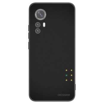 Picasee Xiaomi 12 Hülle - Schwarzes Silikon - Pulse