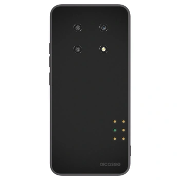 Picasee Honor Magic4 Lite 5G Hülle - Schwarzes Silikon - Pulse