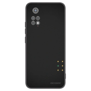 Picasee Xiaomi Redmi Note 11S 5G Hülle - Schwarzes Silikon - Pulse