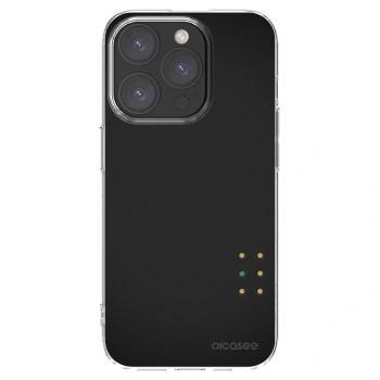Picasee Apple iPhone 15 Pro Hülle - Transparentes Silikon - Pulse