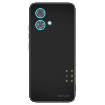 Picasee Motorola Edge 40 Neo Hülle - Schwarzes Silikon - Pulse