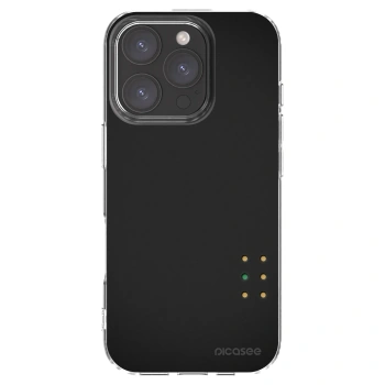 Picasee Apple iPhone 16 Pro Hülle - Transparentes Silikon - Pulse