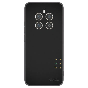 Picasee Realme 12 Pro 5G Hülle - Schwarzes Silikon - Pulse