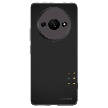 Picasee Xiaomi Redmi A3 Hülle - Schwarzes Silikon - Pulse