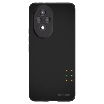 Picasee Honor 200 Pro 5G Hülle - Schwarzes Silikon - Pulse