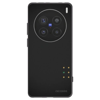 Picasee Vivo X200 Pro Hülle - Schwarzes Silikon - Pulse