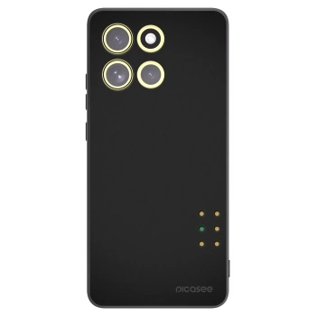 Picasee Motorola Moto G86 Power 5G Hülle - Schwarzes Silikon - Pulse