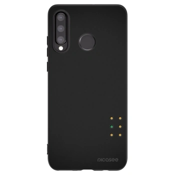 Picasee Huawei P30 Lite Hülle - Schwarzes Silikon - Pulse