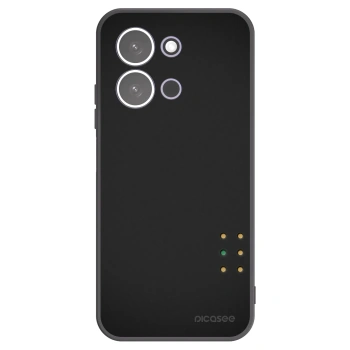 Picasee Xiaomi Redmi 15C 5G Hülle - Schwarzes Silikon - Pulse