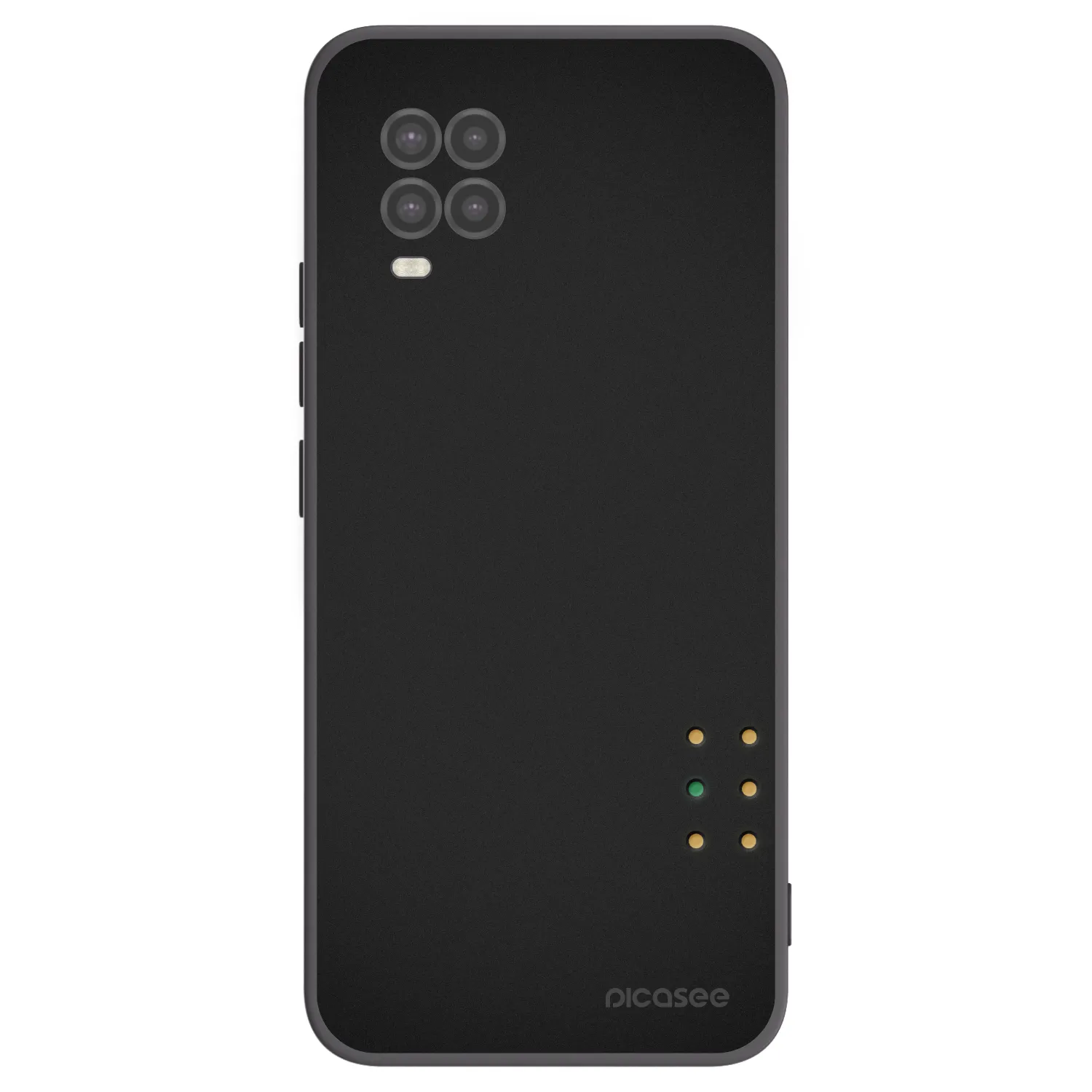 Picasee Xiaomi Mi 10 Lite Hülle - Schwarzes Silikon - Pulse