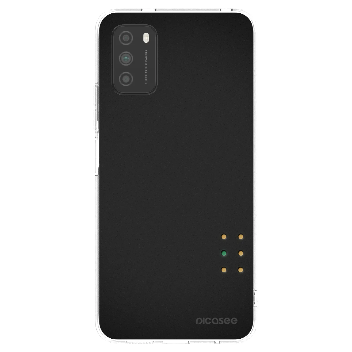 Picasee Xiaomi Poco M3 Hülle - Transparentes Silikon - Pulse