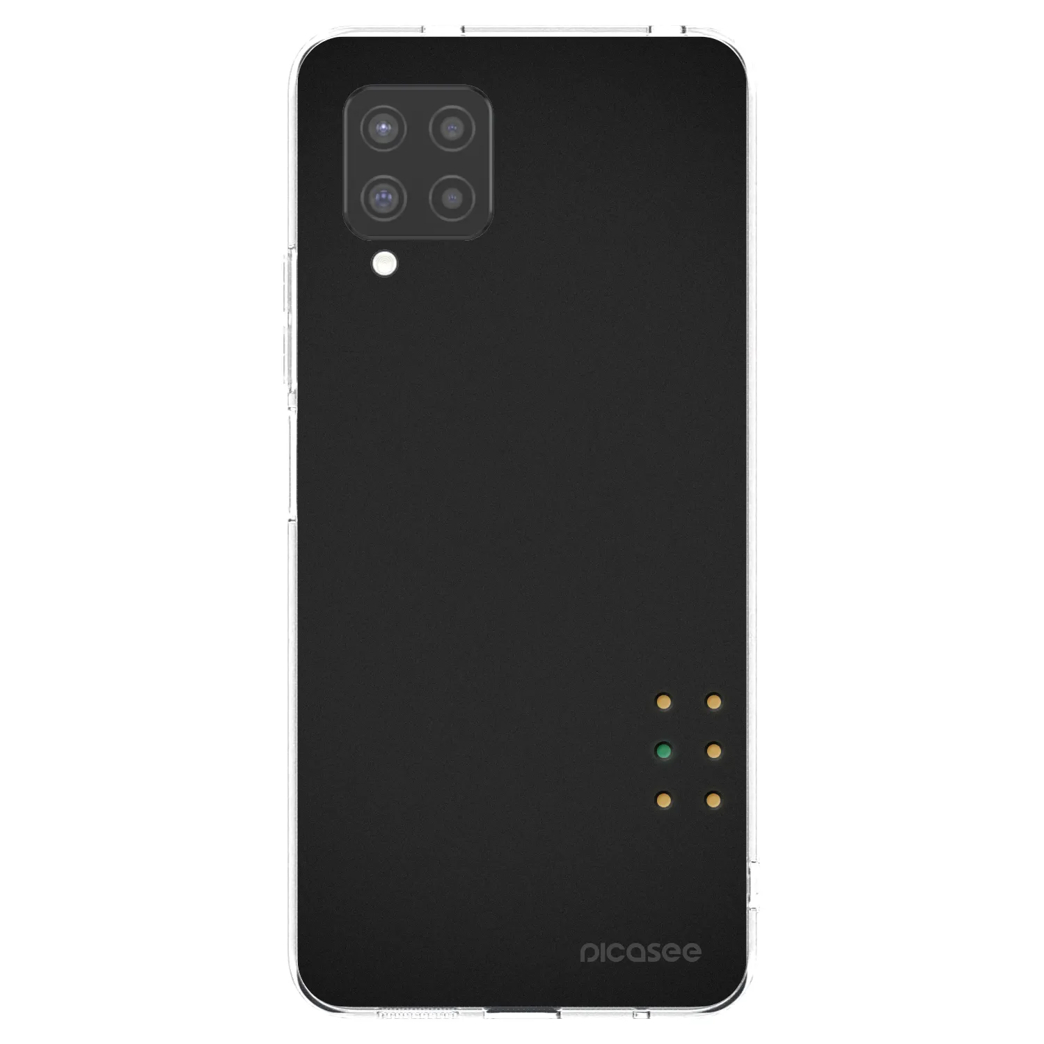 Picasee Samsung Galaxy A42 A426B Hülle - Transparentes Silikon - Pulse